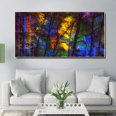 Toile - Rainbow Forest